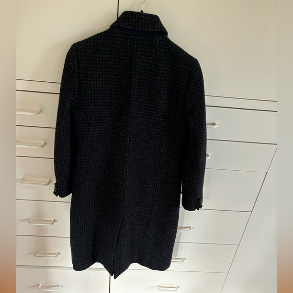 Gorgeous J Crew double breasted houndstooth coat size 0 - Picture 9 of 9